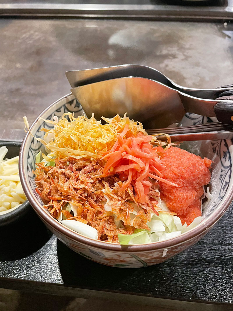 要町 お好み焼き屋さん 居酒屋 英福 もんじゃ焼き