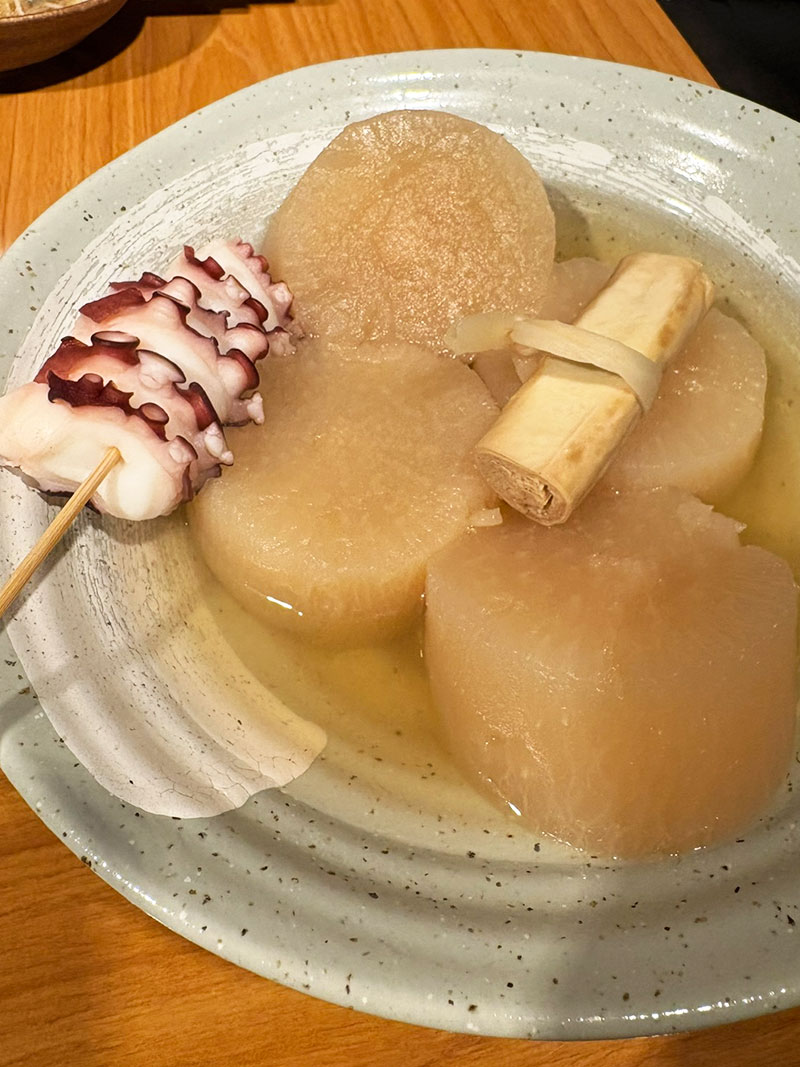 田のじ 目白 おでん おでん屋さん素材を生かす 関西風 季節の味 落ち着いた雰囲気 ビールで乾杯