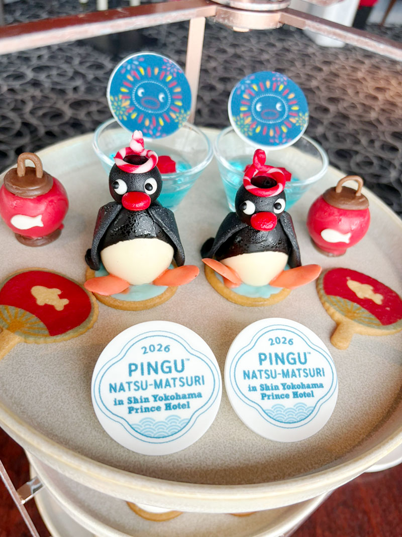 ピングー Pingu ピングー展 ピングーのアフタヌーンティー ピングー好き ピングー大好き ピングーづくし クレイアニメーション ストップモーションアニメ キャラクターイベント アフタヌーンティー 夏祭り 夏の思い出 かわいいもの好き 可愛いものが好き 東京イベント 東京おでかけ 銀座おでかけ 新横浜プリンスホテル 夏の思い出 この夏はピングーづくし